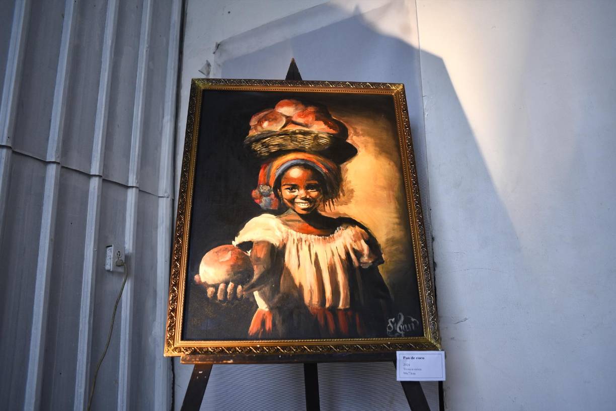 “Pan de coco” muestra una de las preparaciones de comida más representativa de los garífuna en Honduras. 