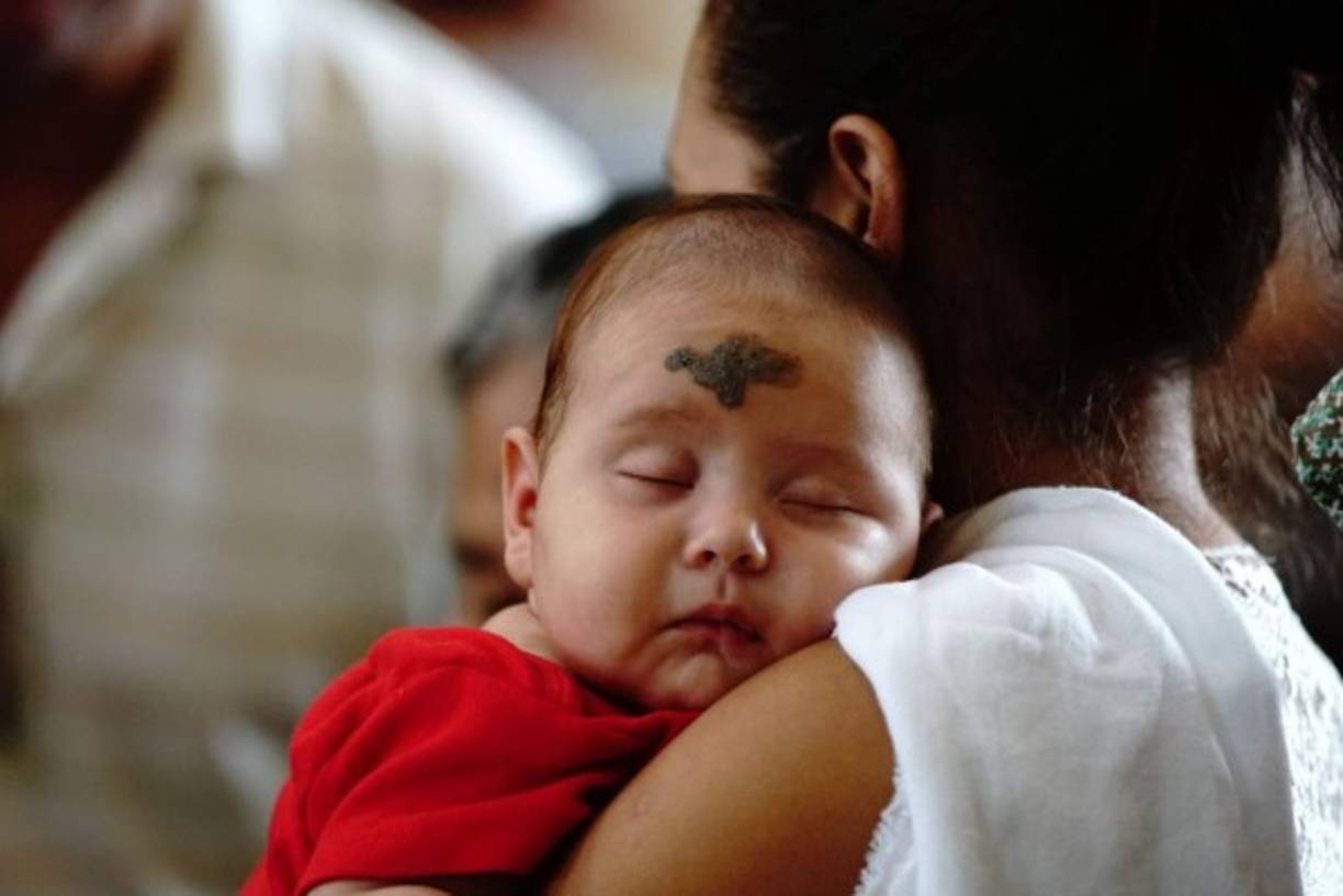 Hasta los más pequeños recibieron su marca.