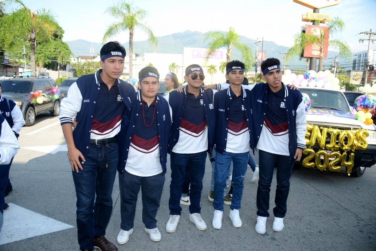 Francisco Silva, Josué Aguilar, Rafael Castillo, Mario Mejía y Cristhian Cuellar.