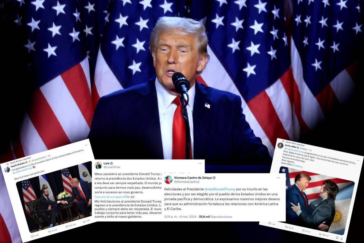 Donald Trump es el nuevo presidente de Estados Unidos. Asumirá su segundo mandato presidencial en enero de 2025. Diversos mandatarios del mundo ya han comenzado a felicitar al nuevo inquilino de la Casa Blanca. 