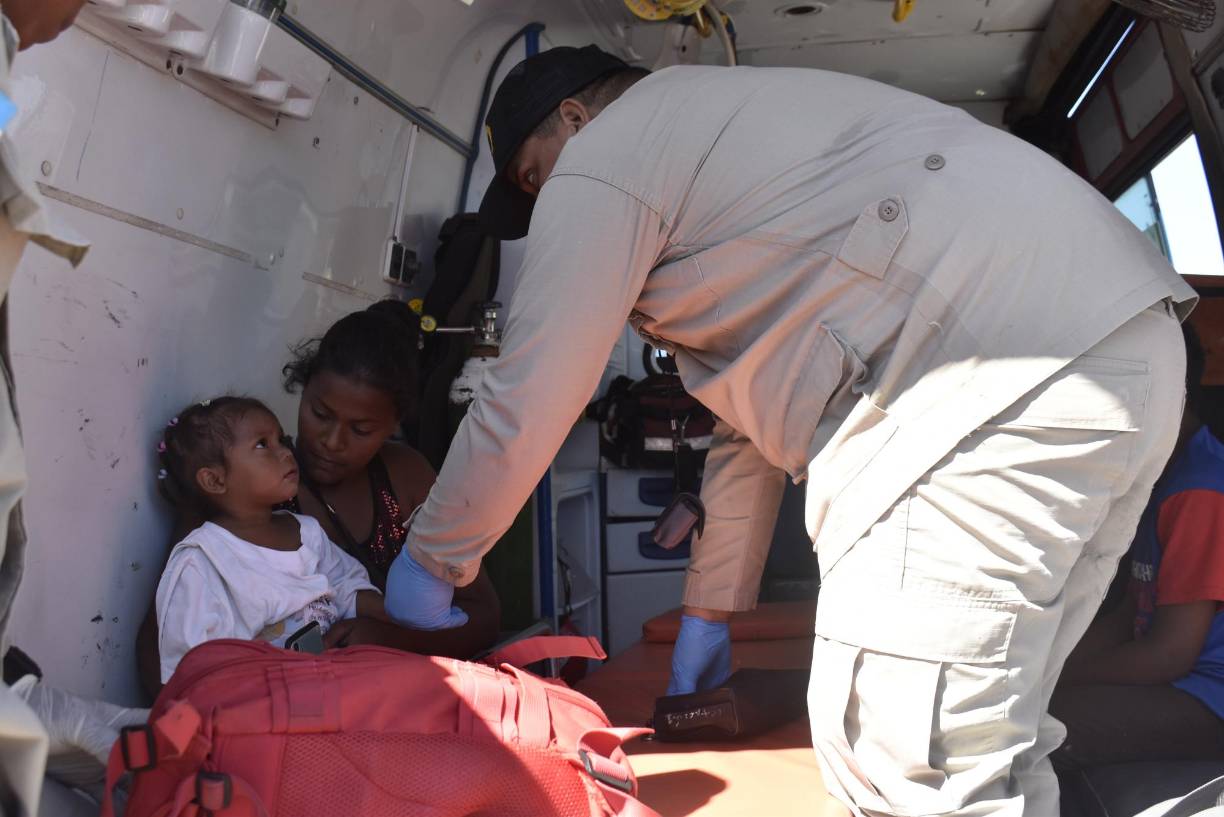En el barco viajaban cuatro niños con sus madres. Iban como pasajeros, aprovechando que el Caribean Pride recogería unos buzos en La Mosquitia.