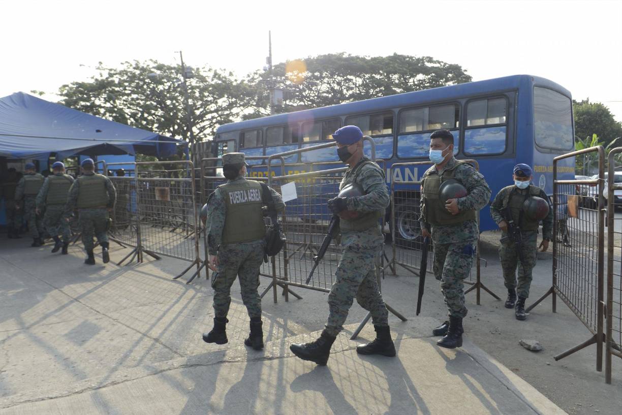 La presencia militar se extiende a otras penitenciarias en el marco del estado de emergencia.