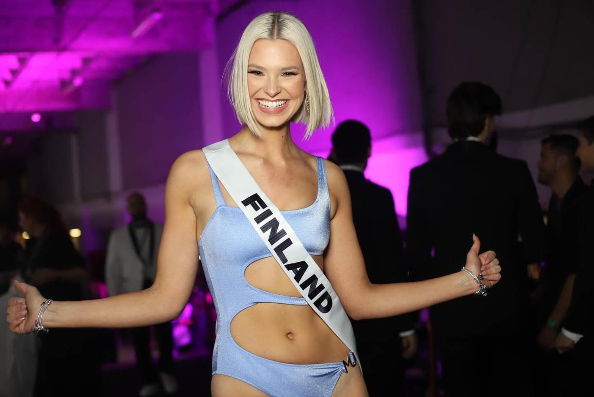 Matilda Wirtavuori, de 24 años, fue la campeona de Miss Universe Finlandia 2024. 