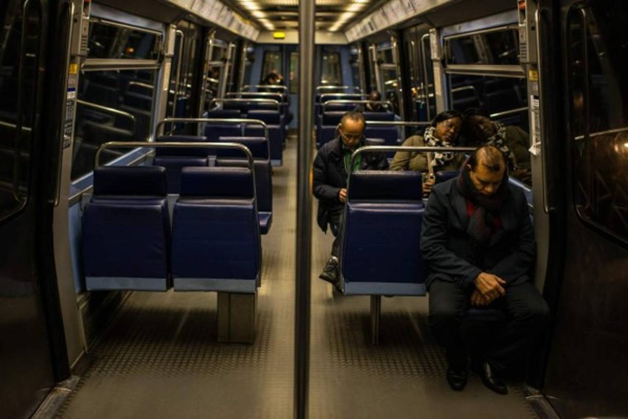 Así lucen un metro de París.