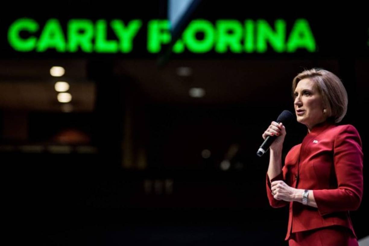 3. La exejecutiva Carly Fiorina. La empresaria de 62 años fungió como directora ejecutiva de la reconocida compañía Hewett Packard, convirtiéndose en la primera mujer en dirigir una de las veinte principales empresas estadounidenses.