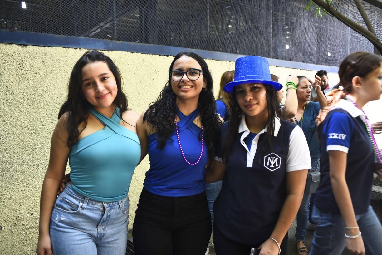 Yara Martínez, Valeria Arteaga y Victoria Hernández