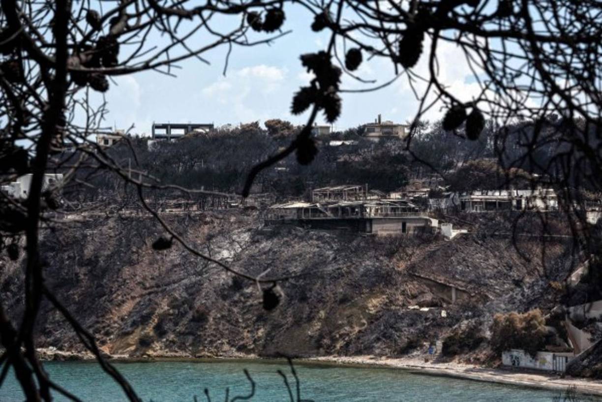 A una hora de Atenas, Mati era una localidad de descanso para el fin de semana, habitada en su mayoría por jubilados griegos.