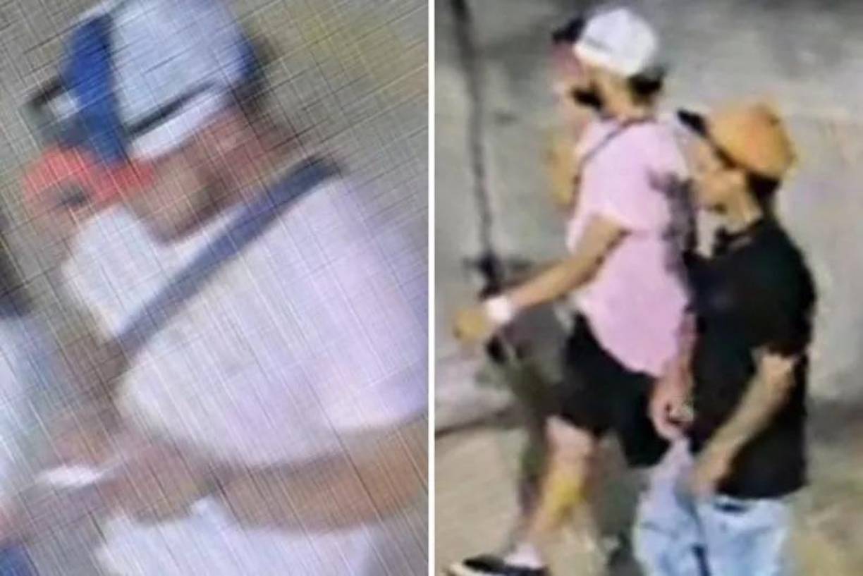 Las imágenes mostraban a los dos individuos caminar junto a la menor que luego fue hallada muerta. Según la autopsia, la causa del fallecimiento fue por estrangulamiento. 