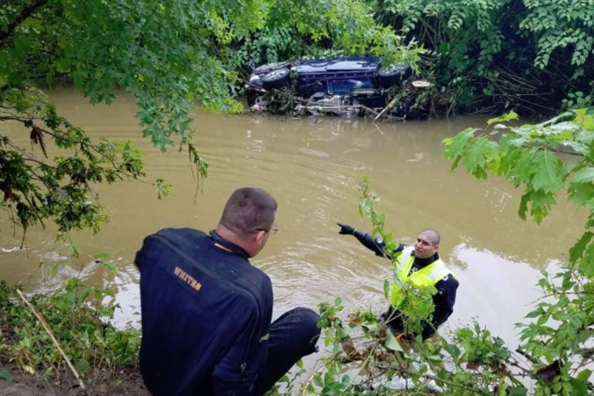Los condados de Bergen, Essex y Passaic, fueron los más afectados por las inundaciones del fin de semana, según medios locales./Foto: Twitter @DariusRadzius.