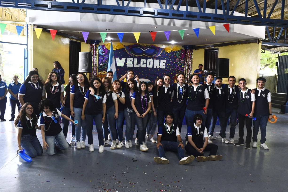 Una de las secciones de último año, en total son tres.