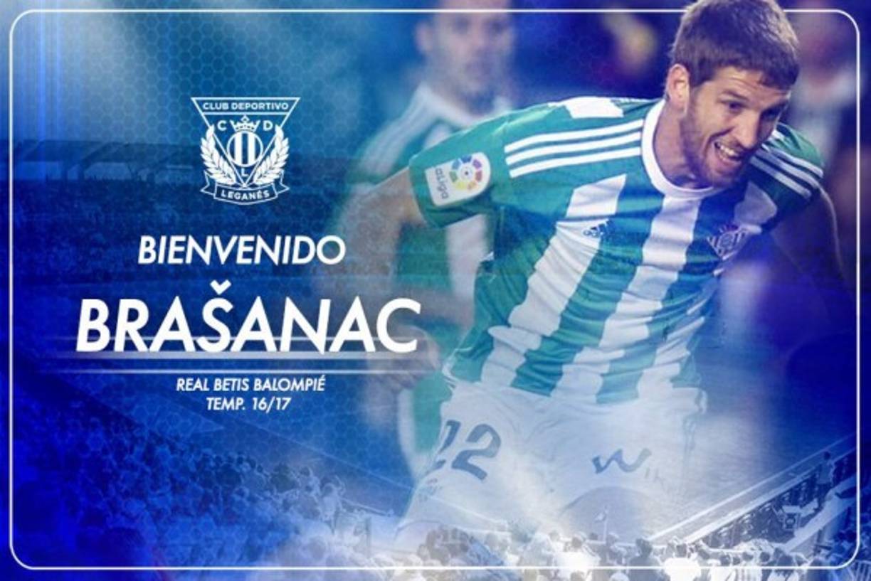 El internacional serbio Darko Brasanac es el nuevo refuerzo para el medio campo del Leganés.