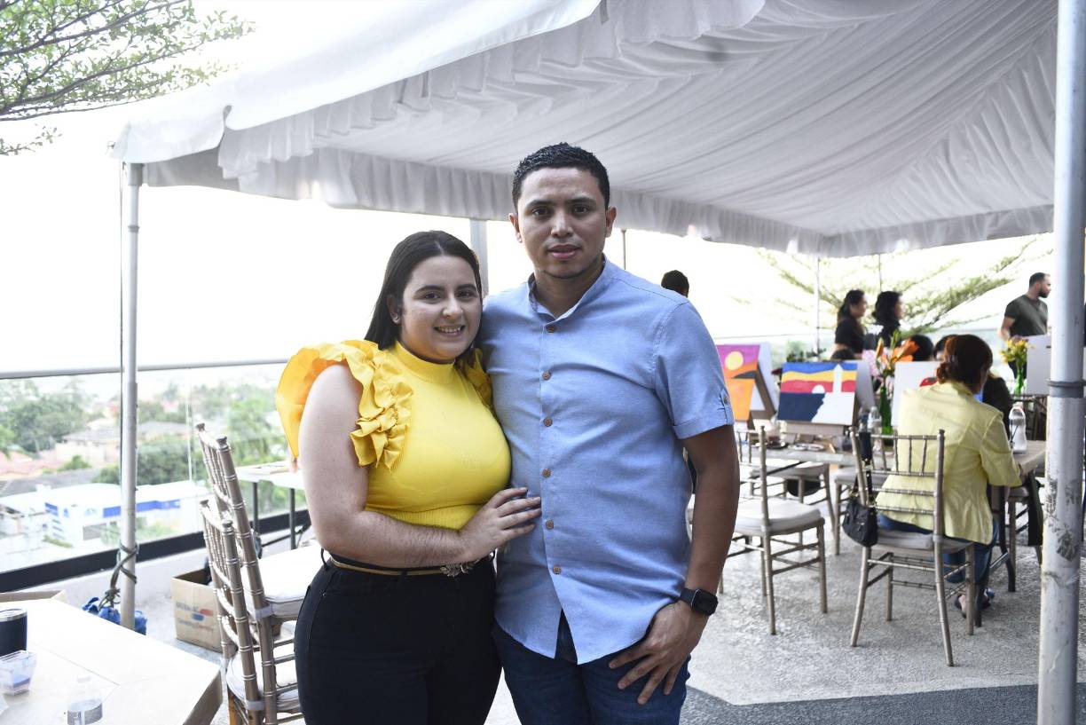 Alison Mendoza y Brayan Gómes