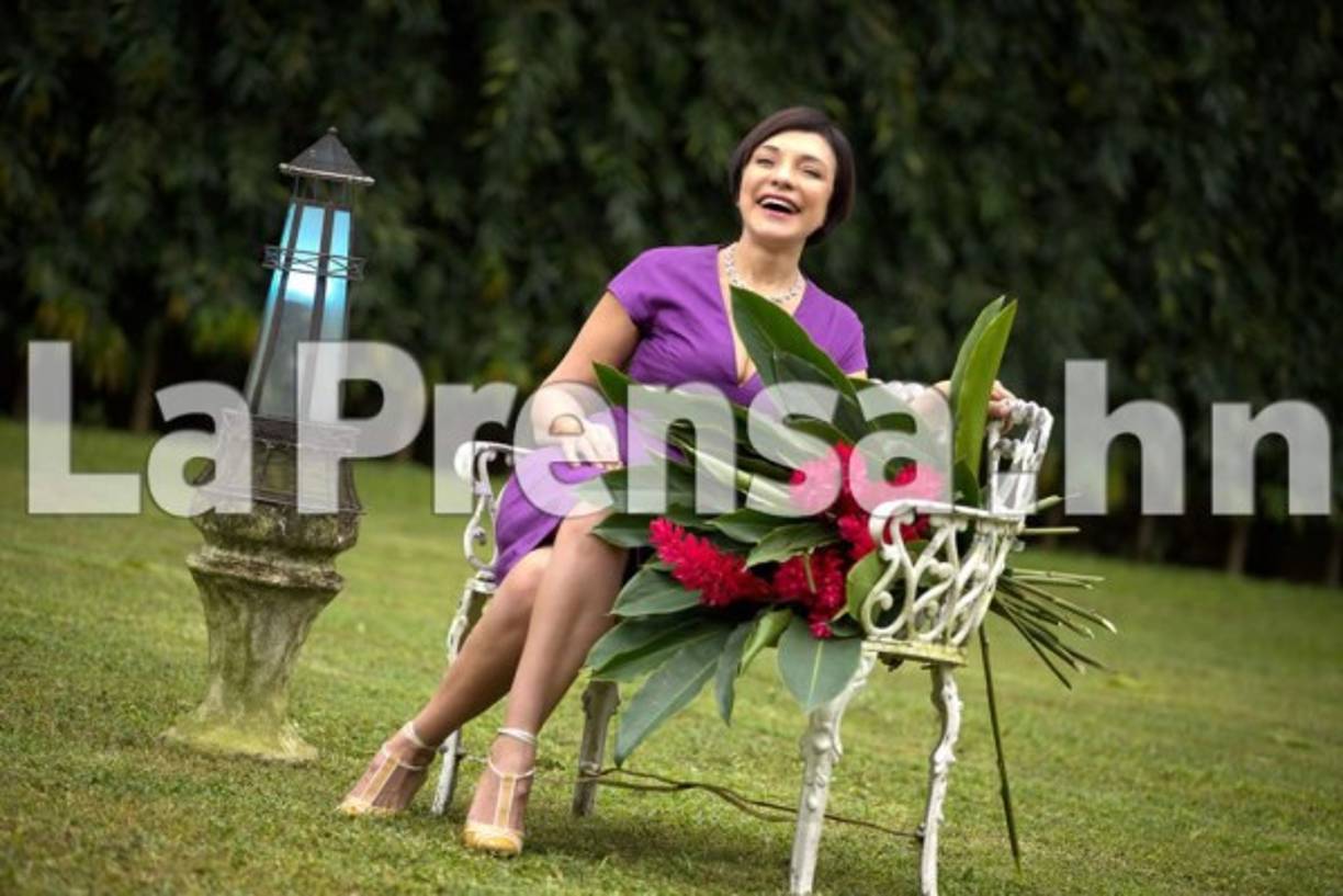 Maribel Lieberman: 'La satisfacción de sentir que Honduras es grande'.