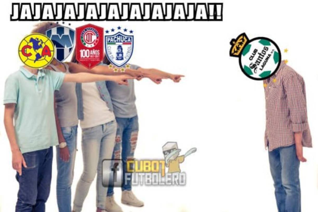 Santos Laguna ha sido objeto de burlas tras perder el título de la Liga MX a manos del Cruz Azul.