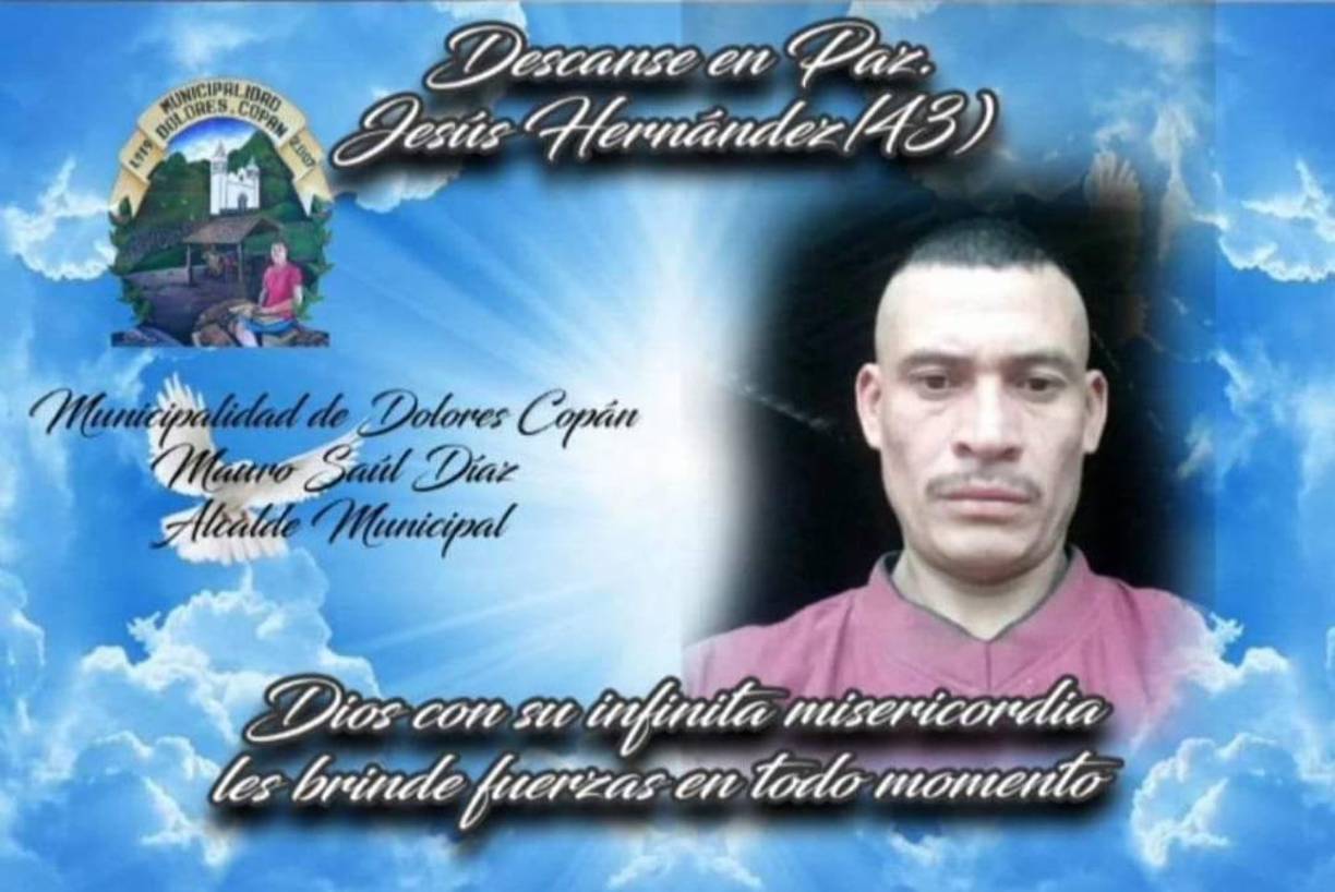 Jesús Hernández, de 43 años de edad.