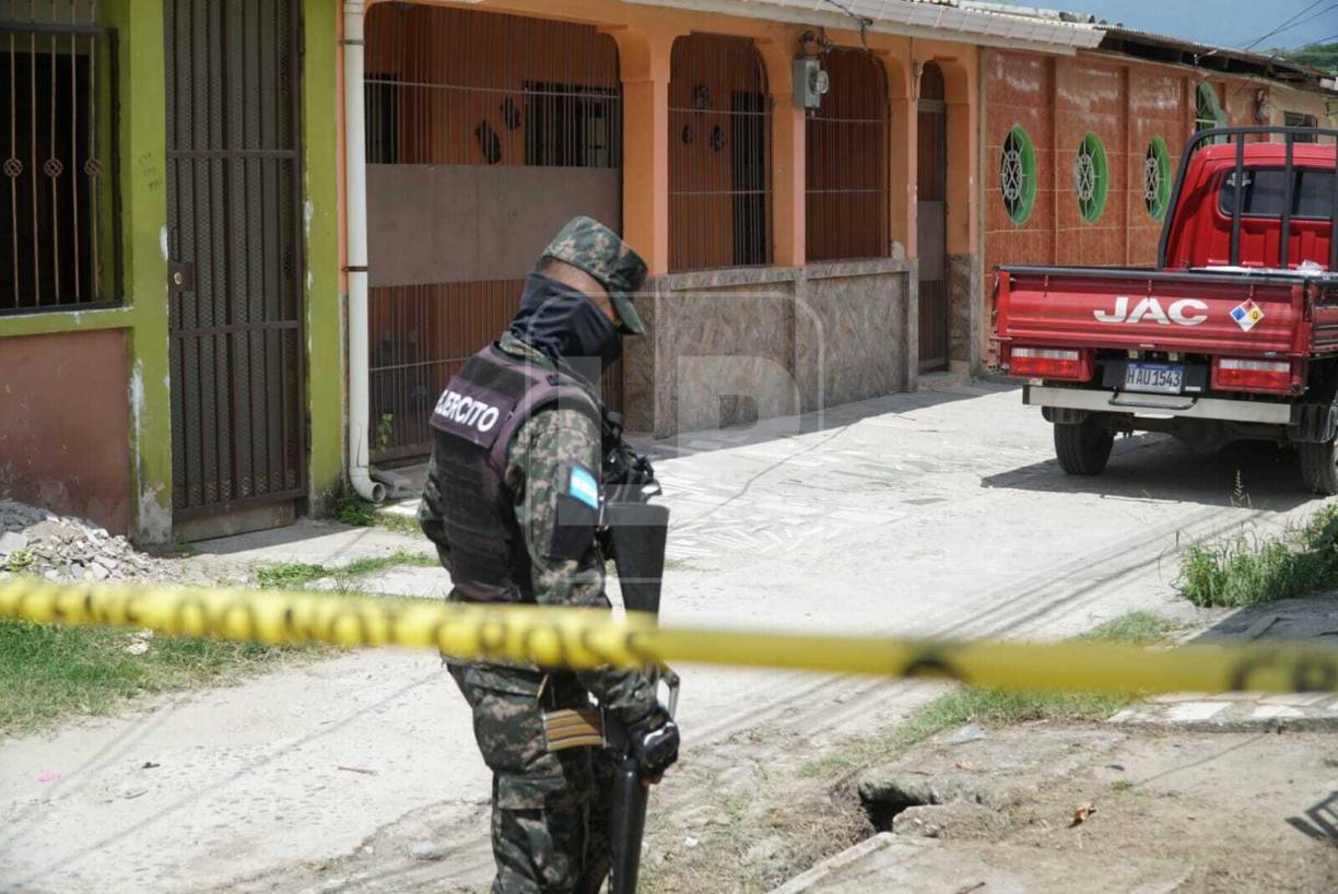Crimen contra joven de 26 años en la Col. Santa Martha, de San Pedro Sula. 