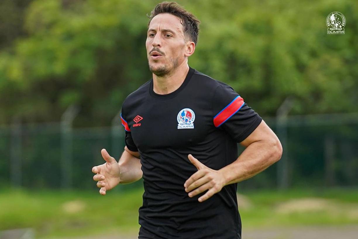 Ignacio Colombini llegó la semana pasada a Honduras y ya empezó a entrenar en la pretemporada del Olimpia.