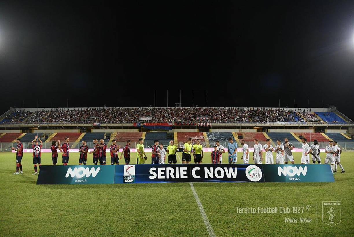 La derrota provocó la furia de los aficionados del Calcio Foggia y decidieron actuar en el estadio del Taranto FC.