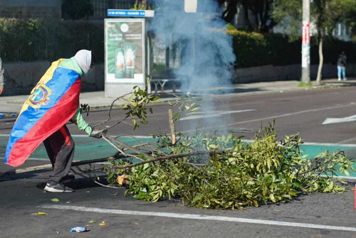 Ecuador pierde unos 50 millones de dólares por día a raíz de las protestas, sin tomar en cuenta el sector del petróleo, el principal producto de exportación, según cifras oficiales.