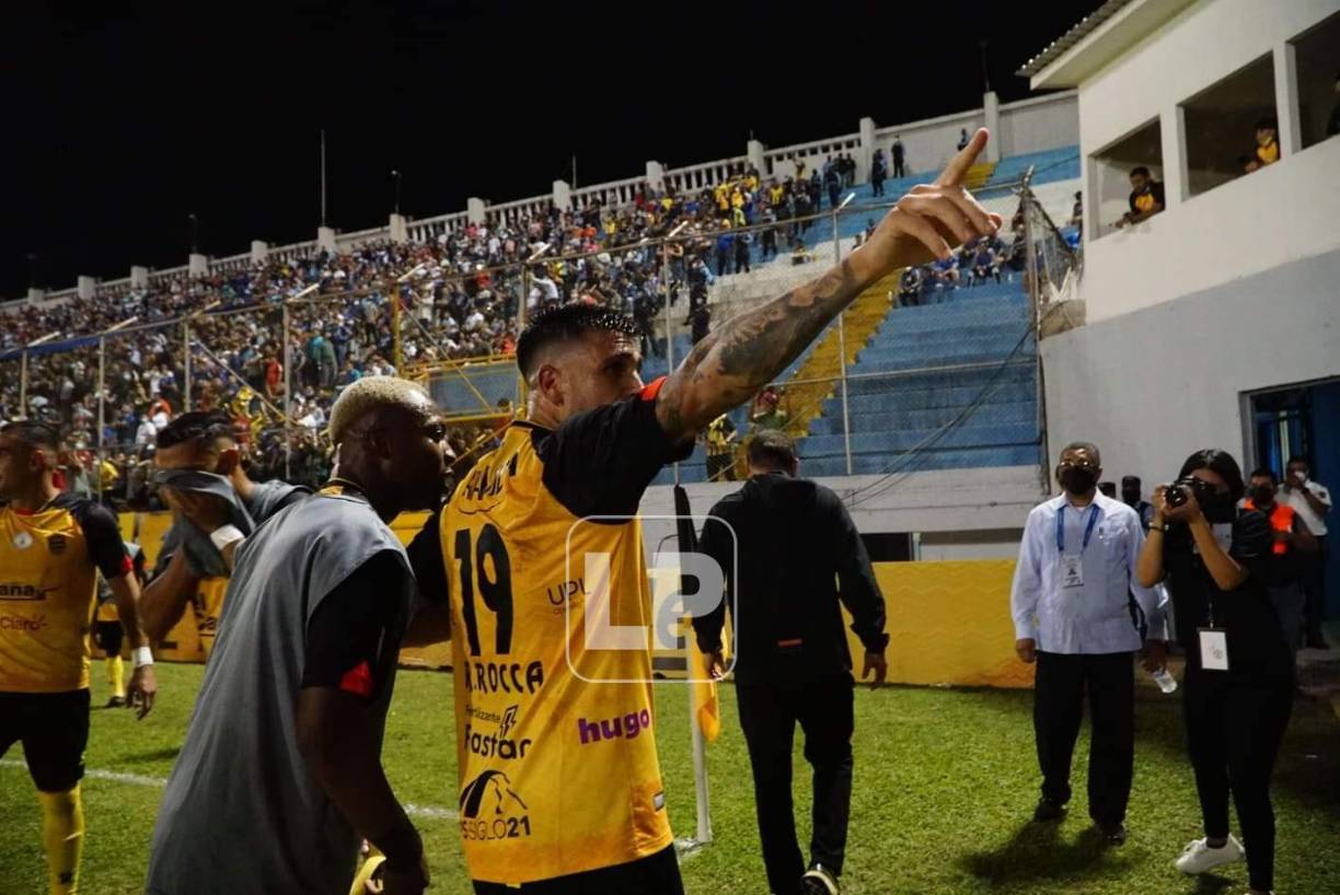 Ramiro Rocca agradeció a los aficionados el apoyo brindado.