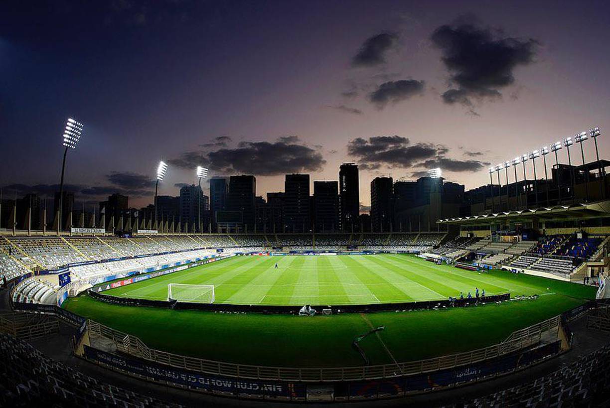 El estadio cuenta con una grama híbrida. 