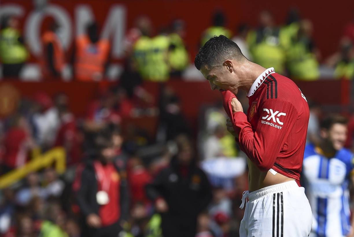 Con Cristiano Ronaldo en el campo se le vio algo de mejoría al Manchester United pero al final no le ajustó ni para empatarlo.