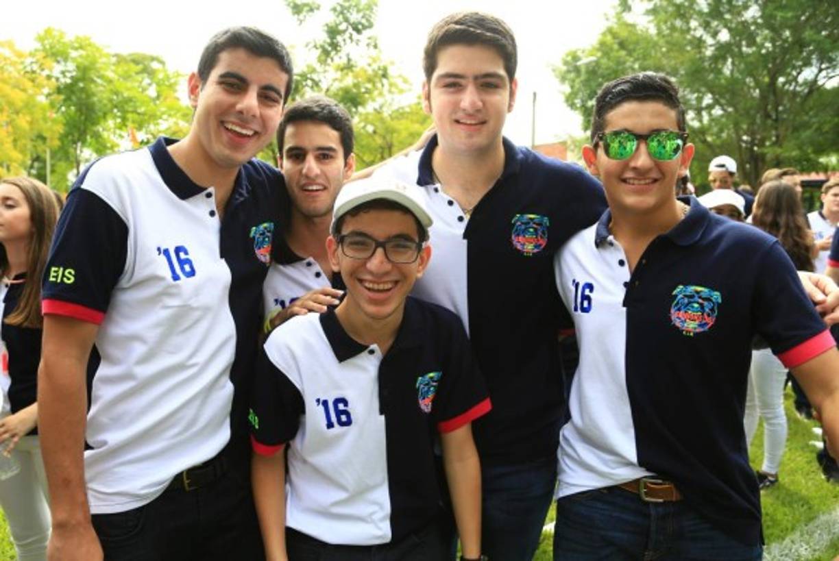 Diego Panayotti, Faris Andonie, Mario Faraj, JuanPa Sabillón y Sergio Villar.