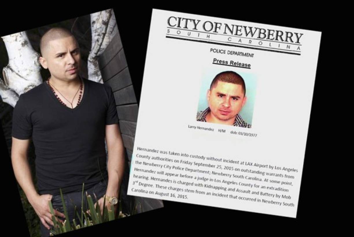 El Gordo y La Flaca reveló la foto que las autoridades compartieron del momento de la captura de Larry Hernández.