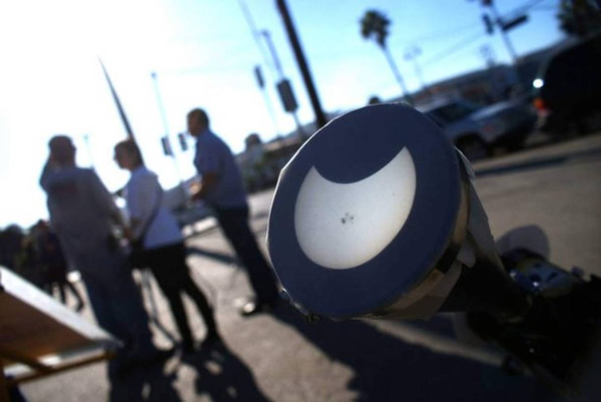 Los aficionados a la astronomía en México disfrutaron del fenómeno en el estado de Baja California.