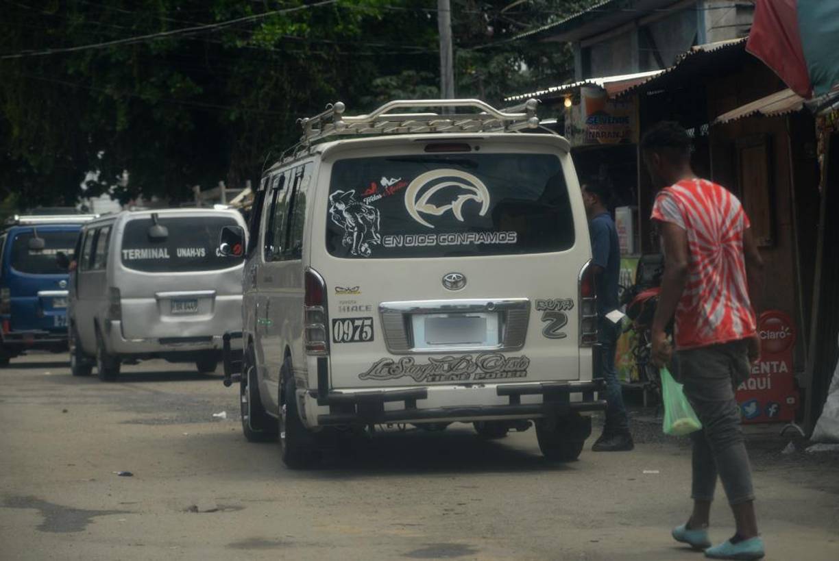 “En Dios confiamos”, puso esta unidad de la Ruta 2.