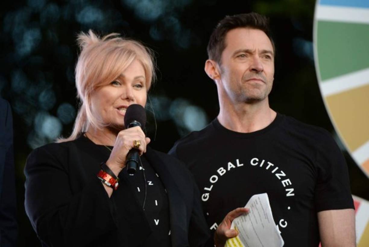 Deborra-Lee Furness y Hugh Jackman.