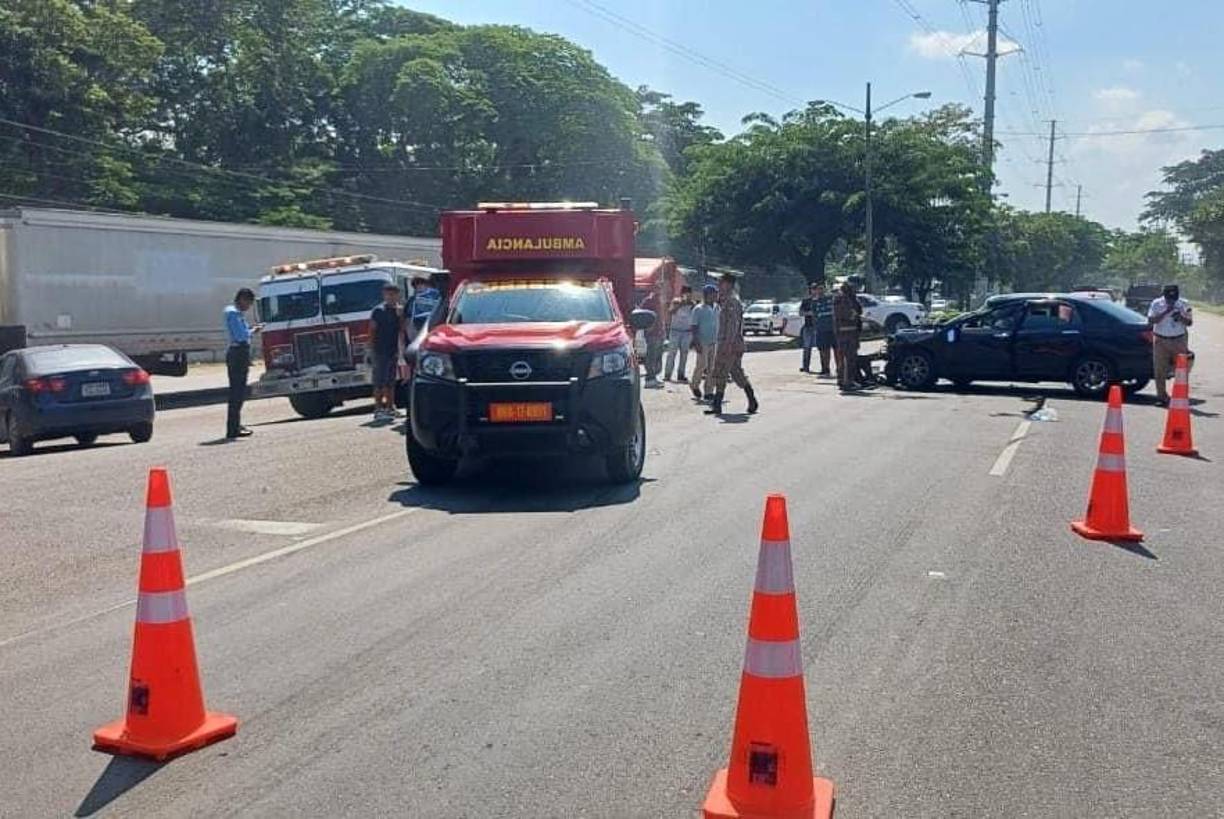 El accidente se produjo cerca del desvío hacia la residencial Monte María, en Villanueva. 