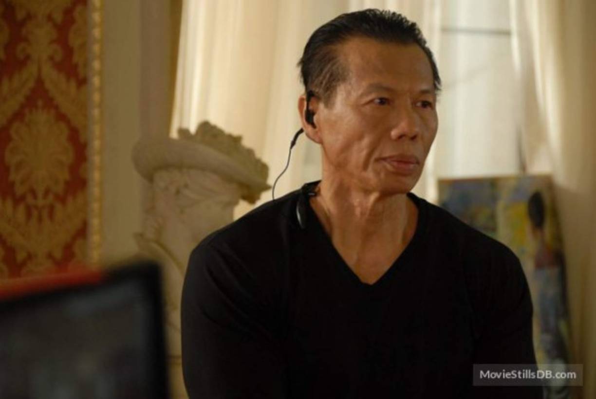 Así luce Yeung en la actualidad, mucho menos musculoso y sin su cabellera, luego de protagonizar otras películas como Doble Impacto, Operación Dragón y Bloodfight.