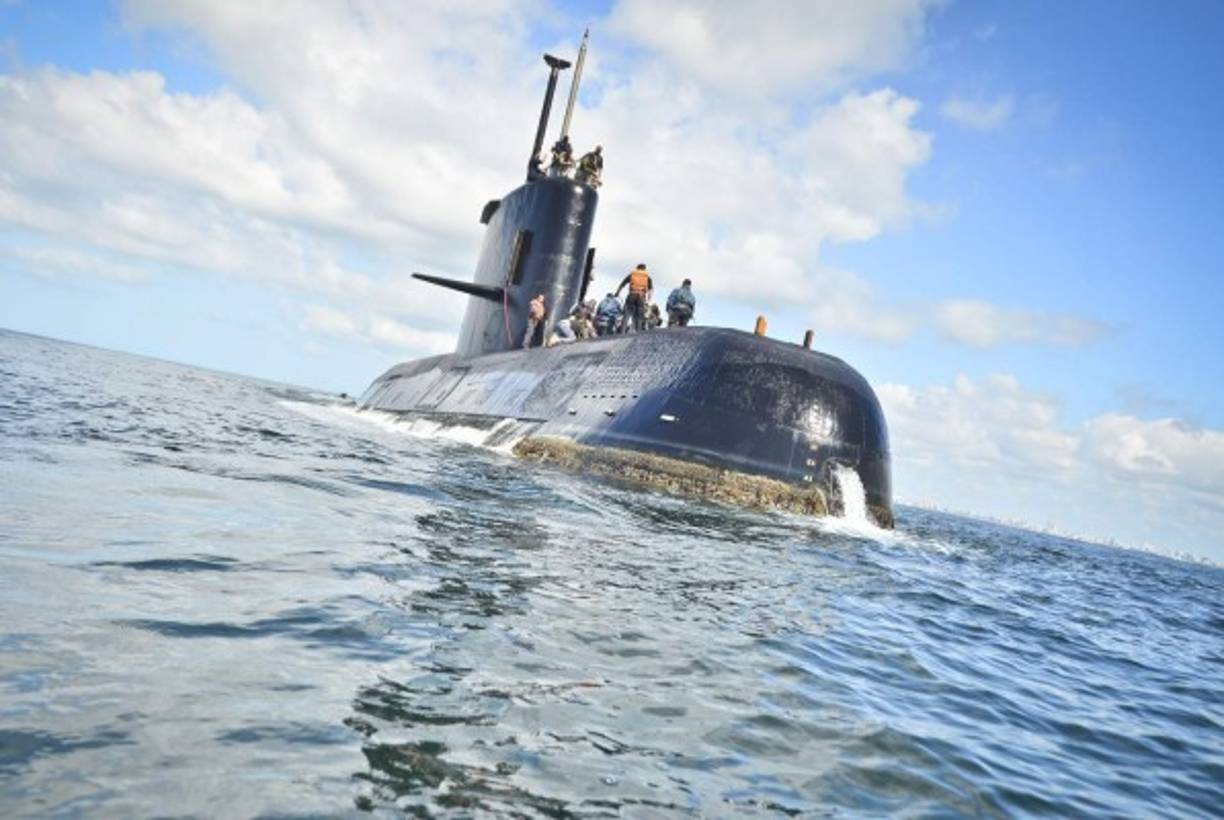 Este es el submarino de la Armada desaparecido, ARA San Juan.