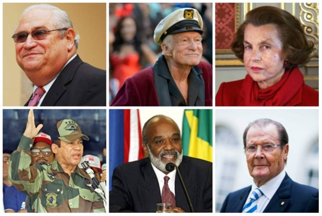 Famosas figuras del mundo del espectáculo, políticos y hasta alguno que otro infame personaje dijeron adiós a lo largo del año.<br/>Estas son las figuras que desaparecieron en el 2017.