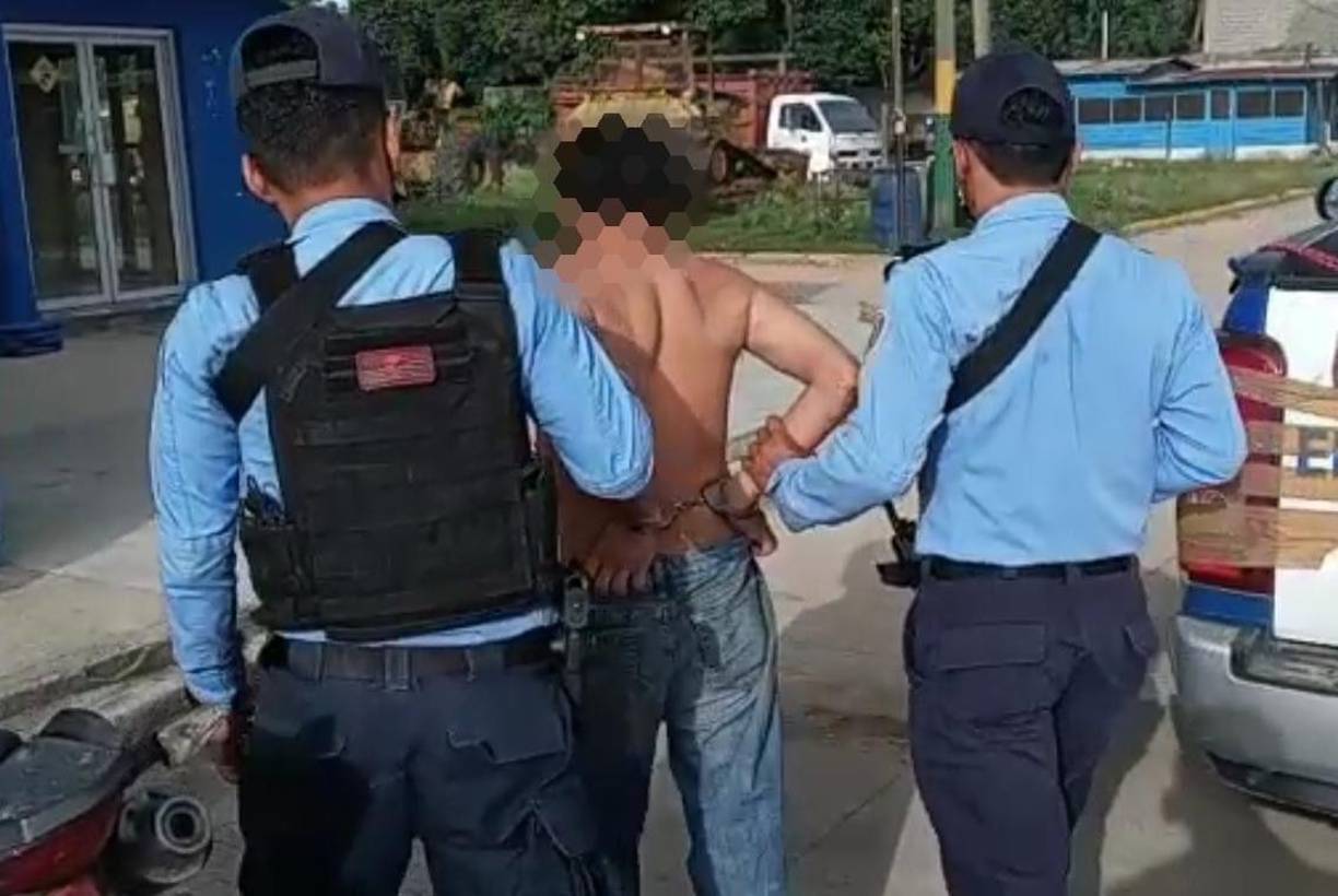 Agentes de la Dirección Policial de Investigaciones (DPI) y la Dirección Nacional de Prevención y Seguridad Comunitaria (DNPSC) ejecutaron la captura del individuo. 