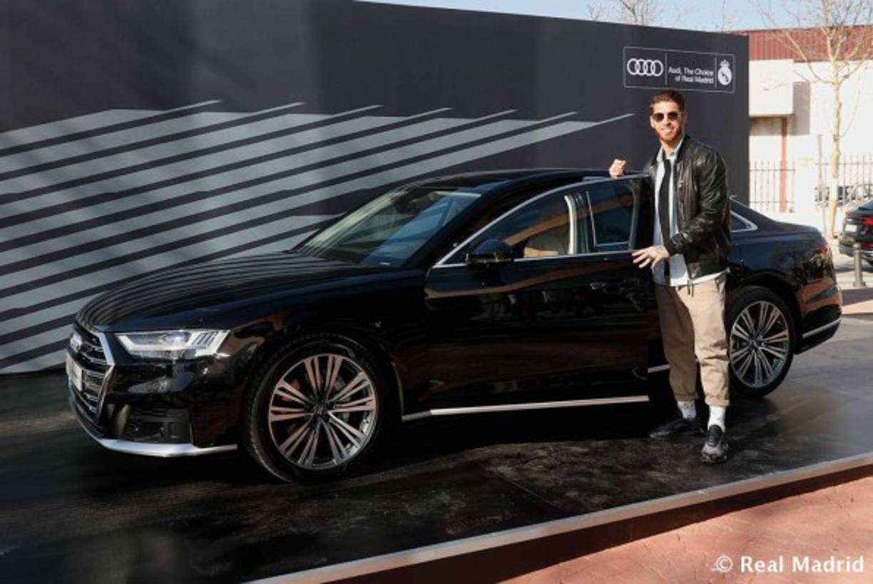 Sergio Ramos eligió el modelo A8 50 TDI quattro tiptronic en color negro mitos con un precio de 100,655 euros. Es el audi más caro.