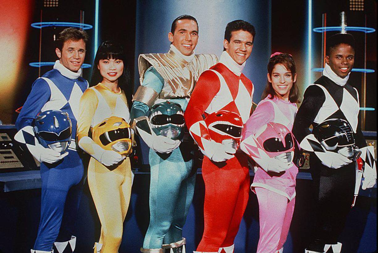 Jason David Frank (de verde) saltó a la fama tras participar en la serie “Mighty Morphin Power Rangers”, lanzada en la década de los 90.