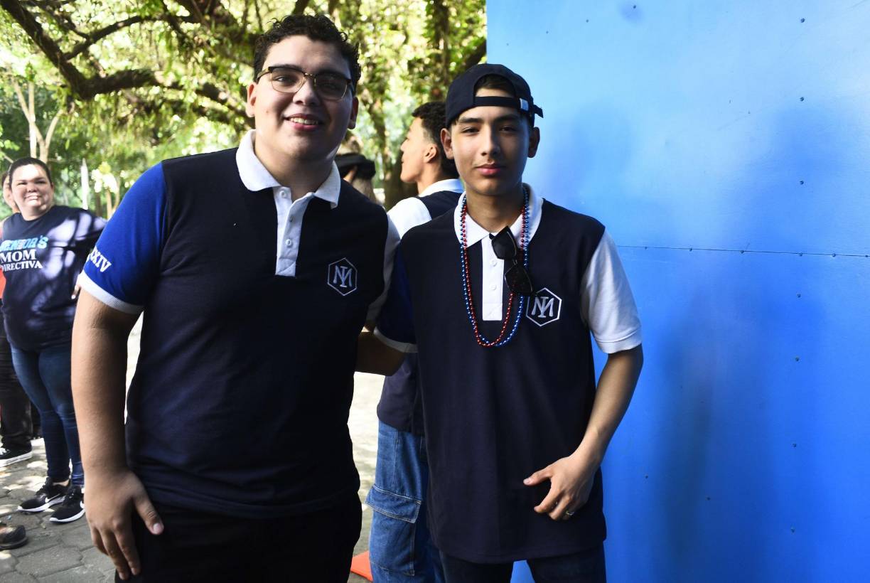 Roberto Veroy y Michael Perdomo