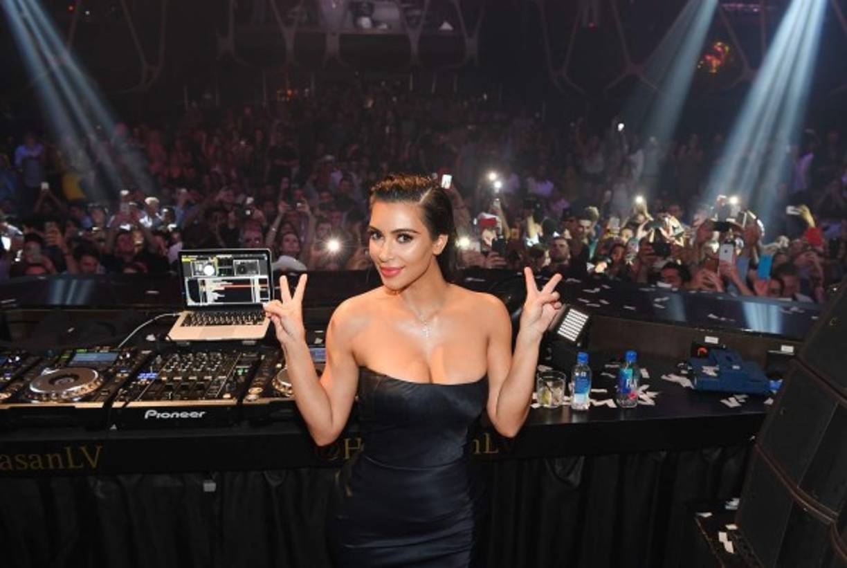 Sin duda que Kim fue la reina de la noche.