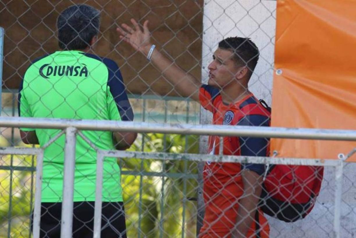 Fonseca no entra en los planes de Diego para el presente campeonato y al parecer ambos aclararon algunos temas pendientes.