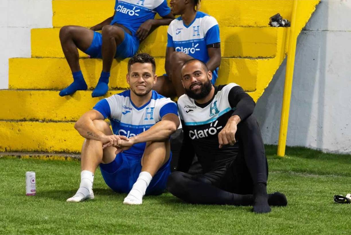 Rivales con Motagua y Olimpia, compañeros en al Selección de Honduras: Marcelo Santos y Edrick Menjívar.