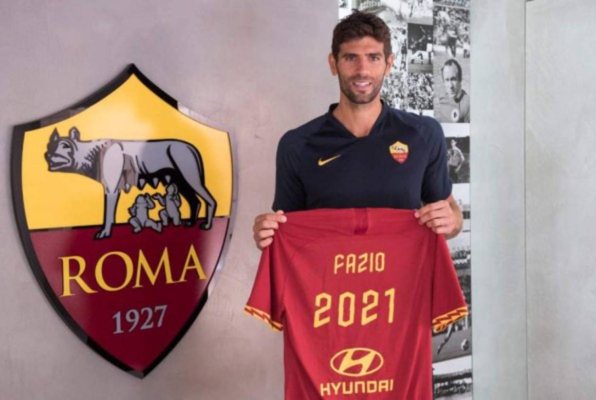 El defensa argentino Federico Fazio y la Roma han ampliado el contrato que los une profesionalmente, hasta el próximo 30 de junio de 2021<br/>