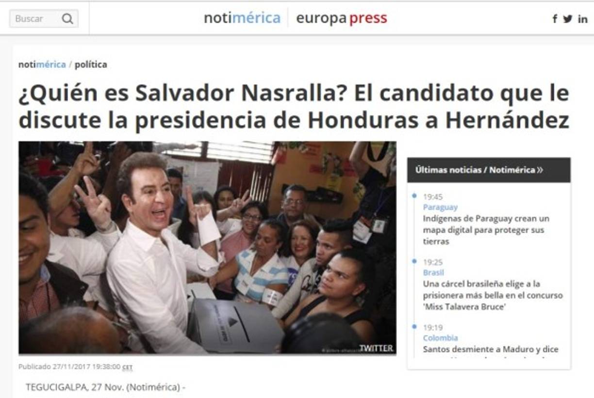 Europa Press de España.