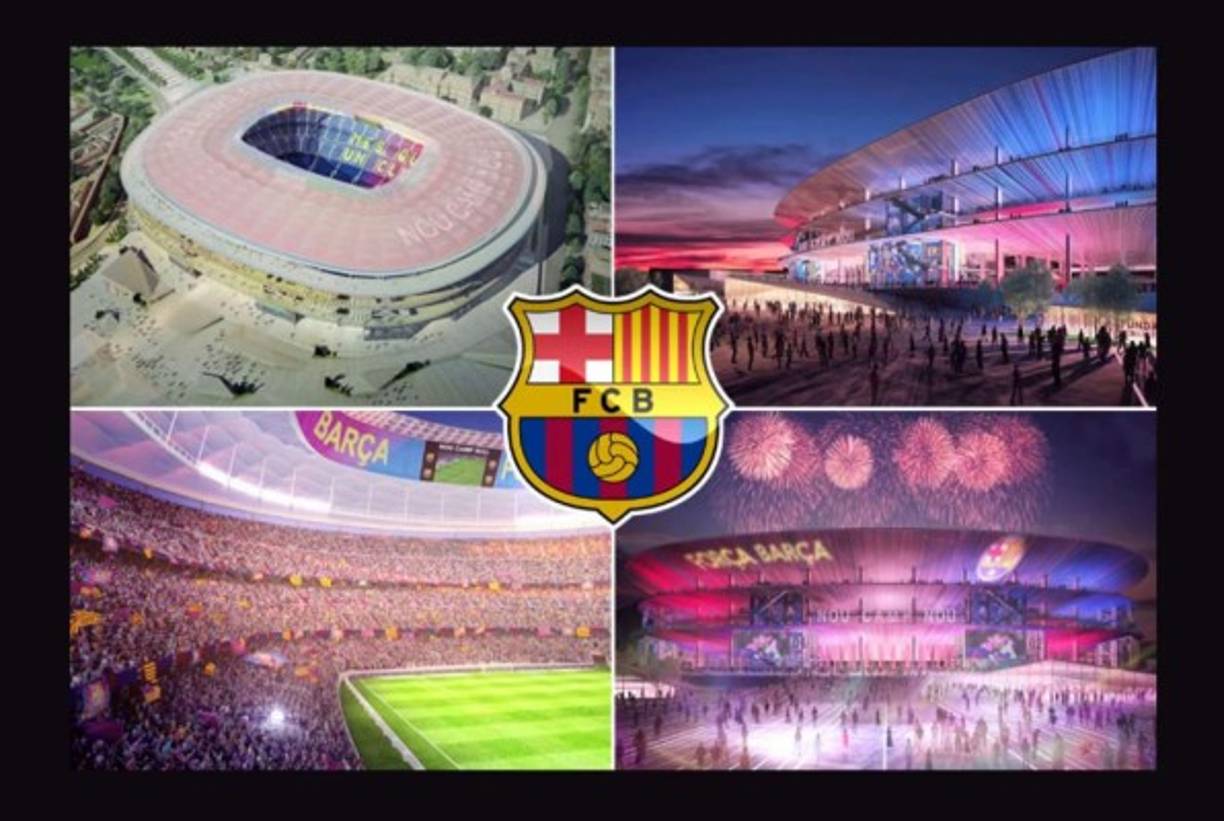Camp Nou (Barcelona) - Las obras de la nueva joya blaugrana contempla la construcción por completo de la tercera gradería, lo que permitirá acoger a 105.000 espectadores, facilidades de acceso a las localidades a través de ascensores y escaleras automáticas.