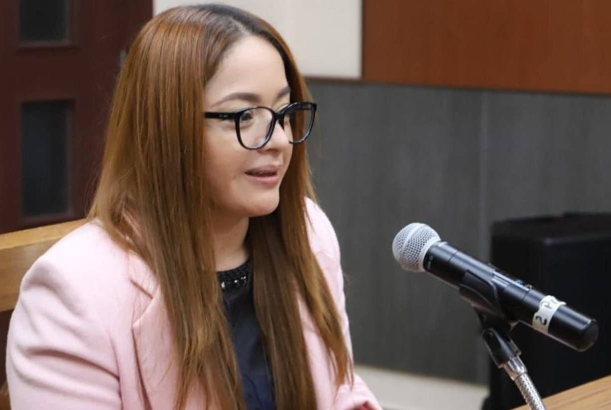 <b>11. Postulante Isis Perdomo, Abogada:</b> “Promover la democracia desde el campo educativo en los primeros años escolares hasta el grado superior; así como modernizar el CNE con nuevas tecnologías”, propuso. 