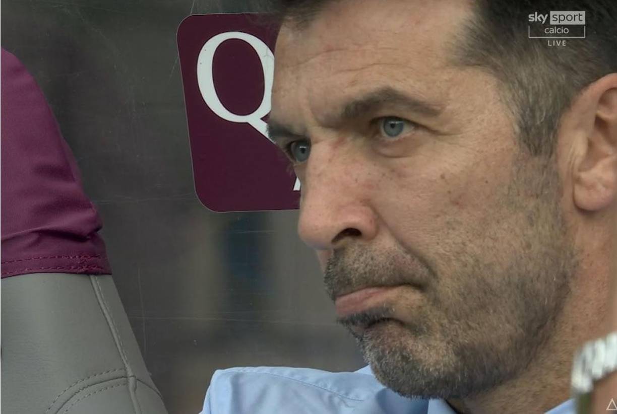 La carita de GiGi Buffon en la eliminación de Italia en la Eurocopa 2024.