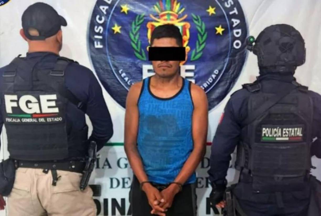 Luego de cometer el asesinato, el hombre huyó, pero fue capturado por agentes de la Policía Investigadora Ministerial, cumpliendo una orden de aprehensión.