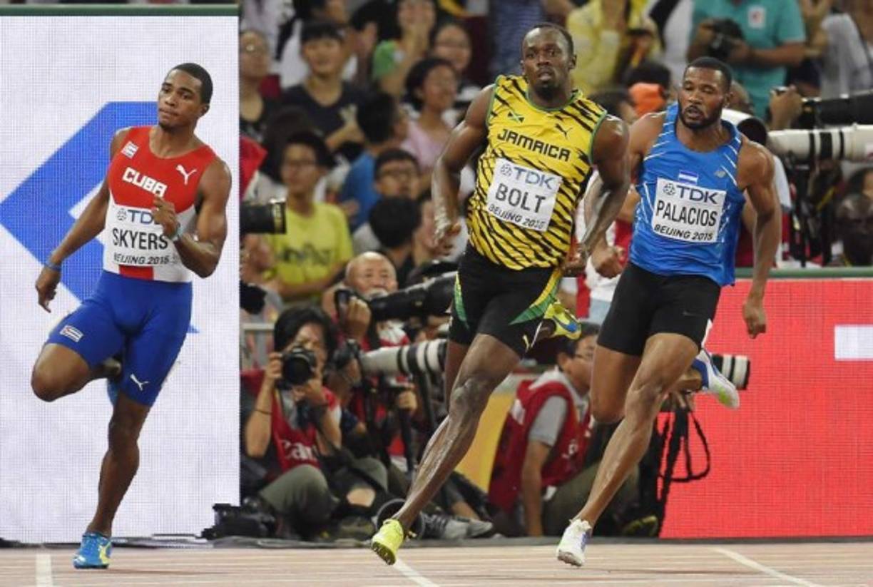 Rolando Palacios ha cometido con grandes velocistas, como ser Usain Bolt.