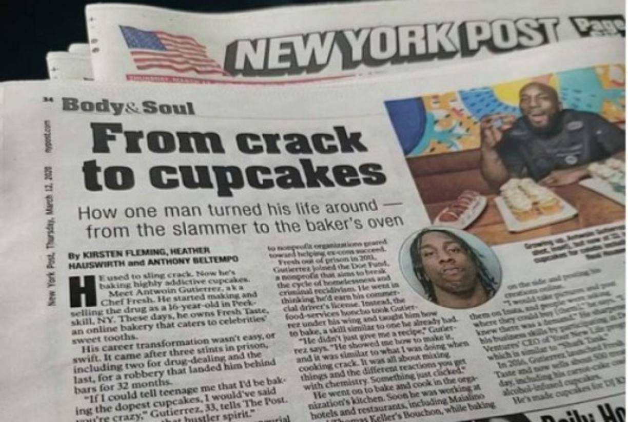 Su carrera va en ascenso, por lo que es muy común verle en los principales periódicos de Nueva York, e inclusive en muchos de los programas de televisión que se transmiten a nivel nacional. En marzo pasado salió un reportaje sobre su historia en The New York Post donde reconocen cómo el mal pasado de alguien no afecta en su futuro si se saben aprovechar las oportunidades.